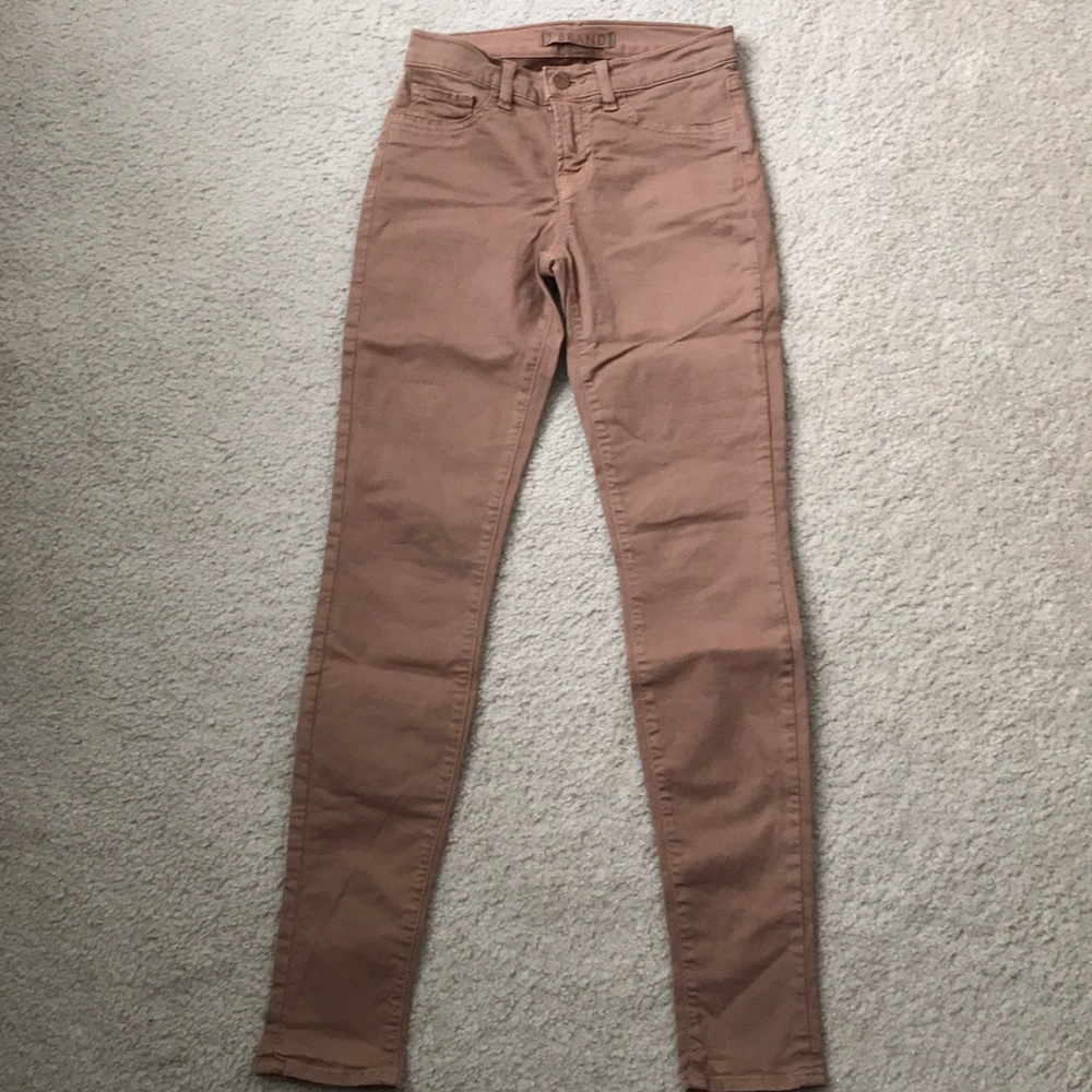 J Brand skinny jeans in ginger